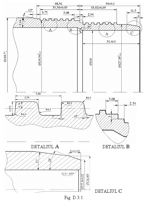 Text Box: 
 
DETALIUL A DETALIUL B
 DETALIUL C 
Fig. D.3.1
